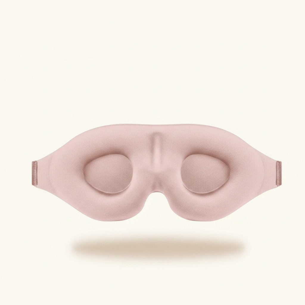 Savasana Sleep Mask — Salmon Pink